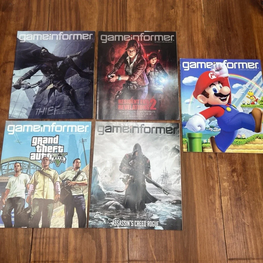 Game Informer Magazine Lot 29 Issues GTA V Mario Halo Batman Last of Us Fortnite